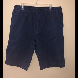 Men’s Navy Blue Khaki Shorts